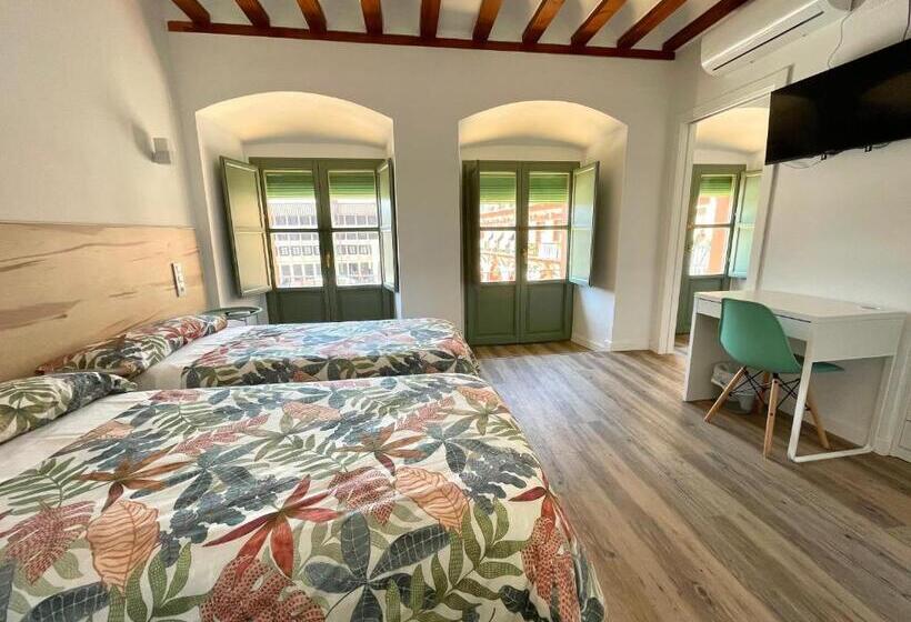 اتاق استاندارد با چشمانداز, La Despensa De La Corredera Hostal