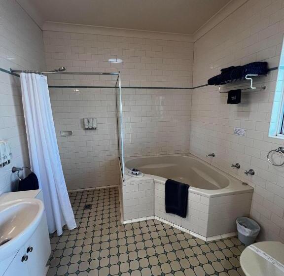 带大床的标准间, Tumbarumba Motel & Elms Restaurant