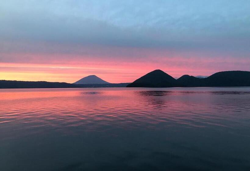 מיטה בחדר משותף, Toyako Guest House Ponkotan