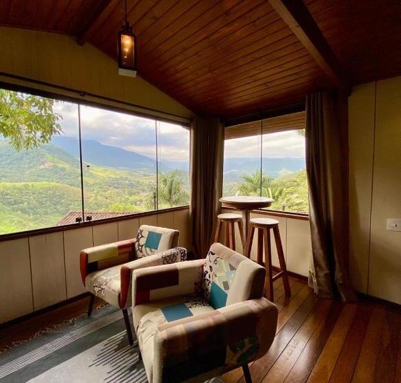 Standaardkamer met Uitzicht op de Bergen, Pousada Varandas Da Mantiqueira