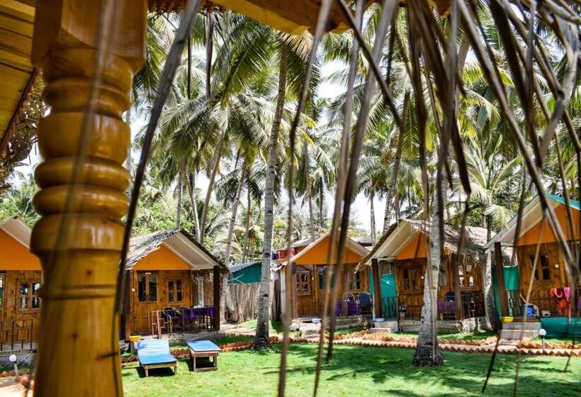 غرفة قياسية مطلّة علي الحديقة, Om Sai Beach Huts