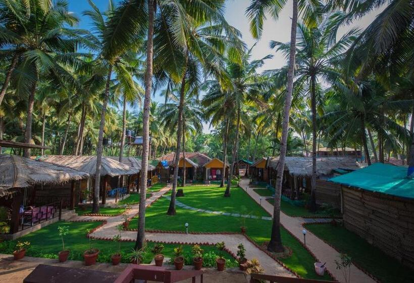 غرفة ديلوكس مطلّة علي الحديقة, Om Sai Beach Huts