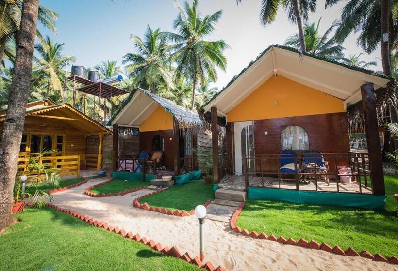 غرفة ديلوكس مطلّة علي الحديقة, Om Sai Beach Huts