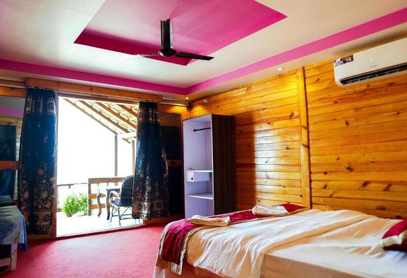 غرفة ديلوكس مطلّة علي الحديقة, Om Sai Beach Huts