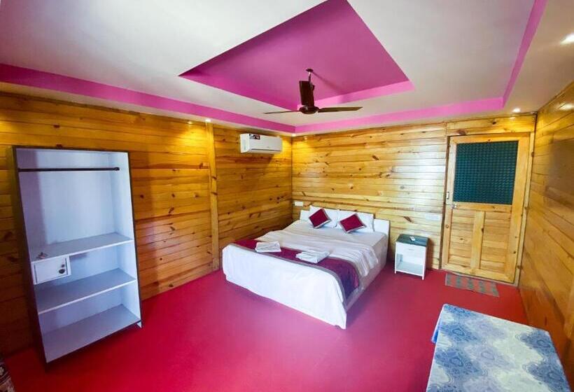 غرفة ديلوكس مطلّة علي الحديقة, Om Sai Beach Huts