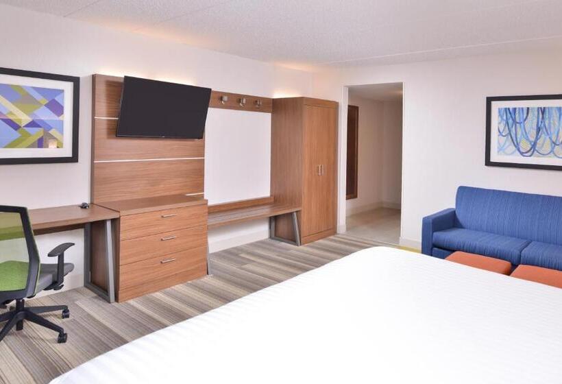 غرفة قياسية سرير كينج, Holiday Inn Express Hotel & Suites Indianapolis Dtn Conv Ctr, An Ihg