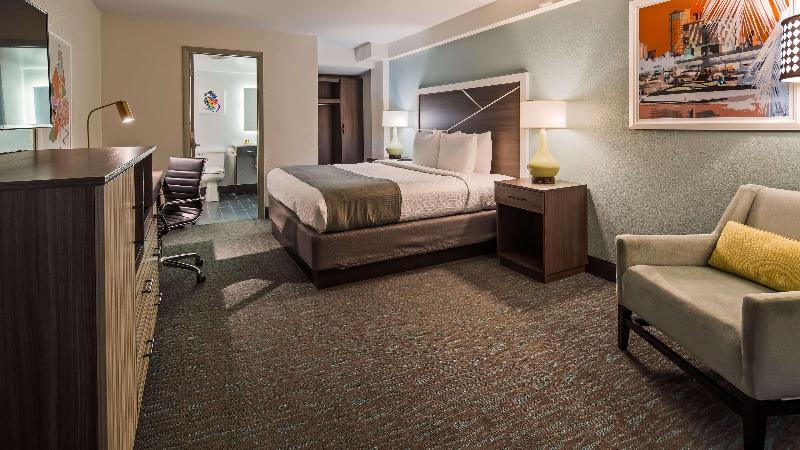 جناح سرير كينج, Best Western Plus Daytona Inn Seabreeze