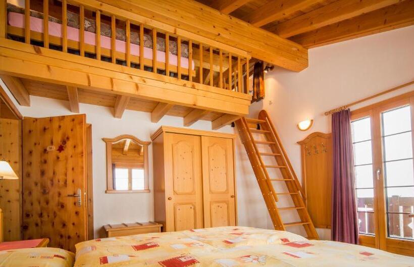 غرفة عائلية, Familienhotel Garni Sporting