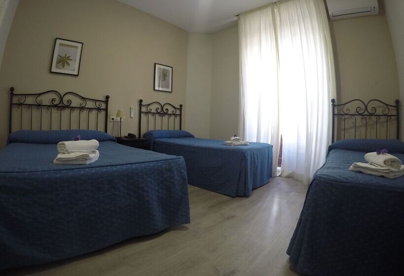 اتاق استاندارد چهار تخته, Hostal El Pilar