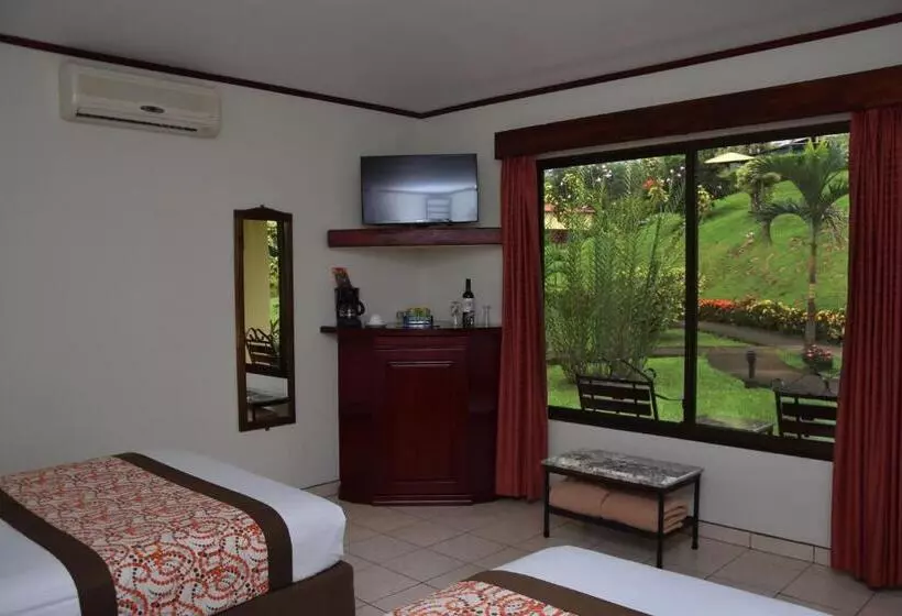 اتاق استاندارد با چشم‌انداز باغ, Arenal Volcano Inn
