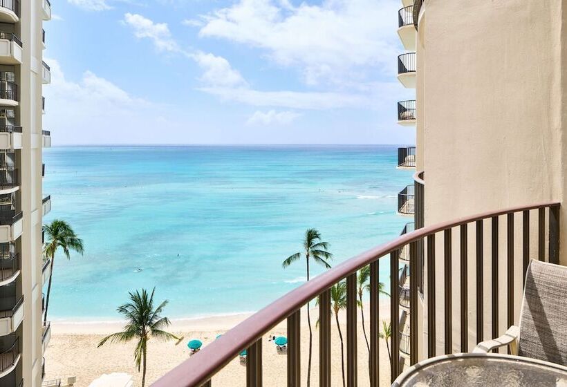 غرفه قياسيه سريرين مزدوجين, Outrigger Waikiki Beach Resort