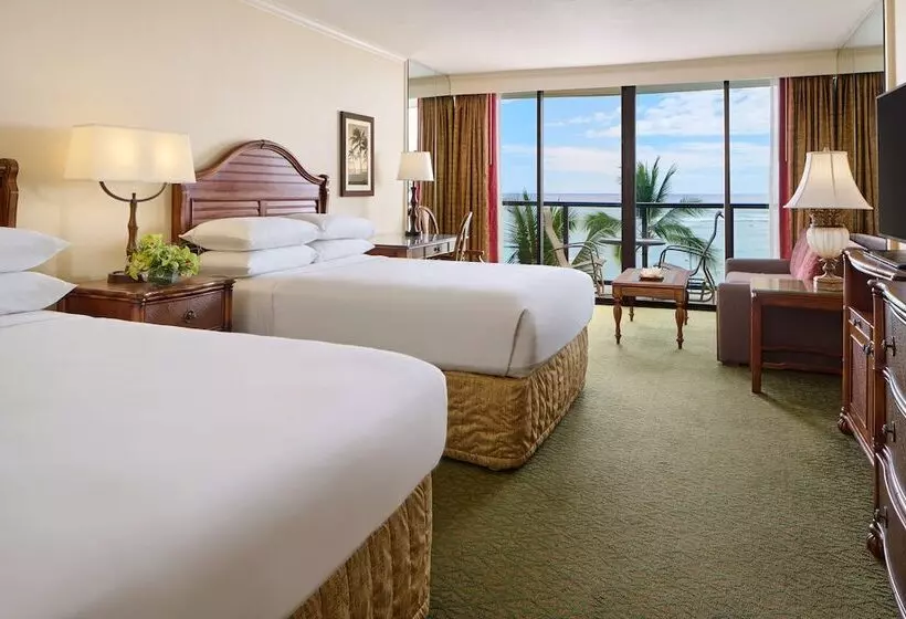 オーシャンビューのクラブルーム, Outrigger Waikiki Beach Resort