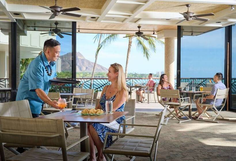 带海景的俱乐部房间, Outrigger Waikiki Beach Resort