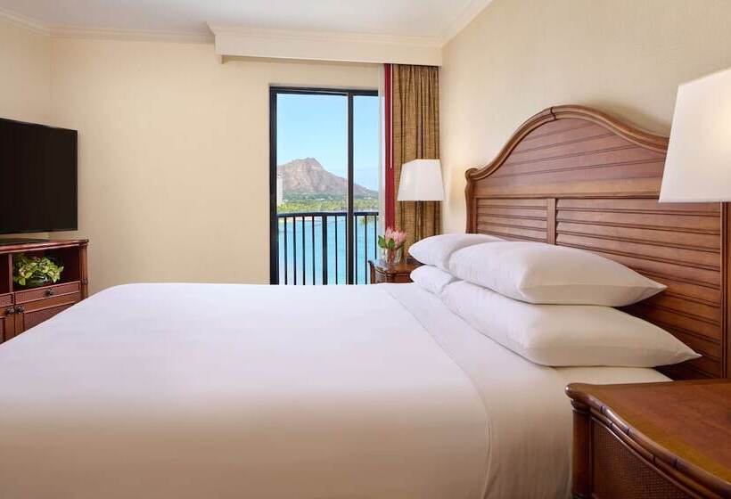 俱乐部套房海洋风景, Outrigger Waikiki Beach Resort
