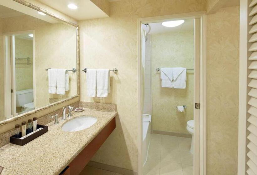 带观景的标准间, Outrigger Waikiki Beach Resort