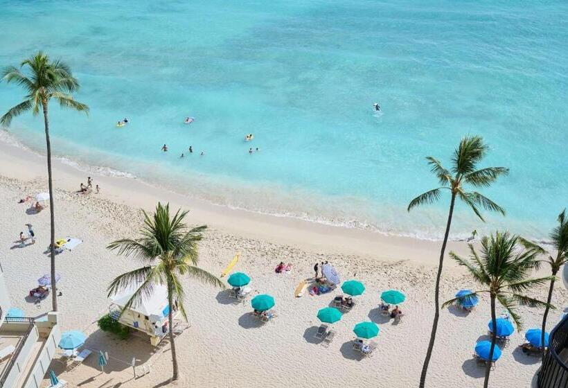 Quarto Clube Vista Mar, Outrigger Waikiki Beach Resort