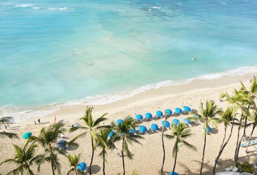 غرفة كلوب مطلة على البحر, Outrigger Waikiki Beach Resort