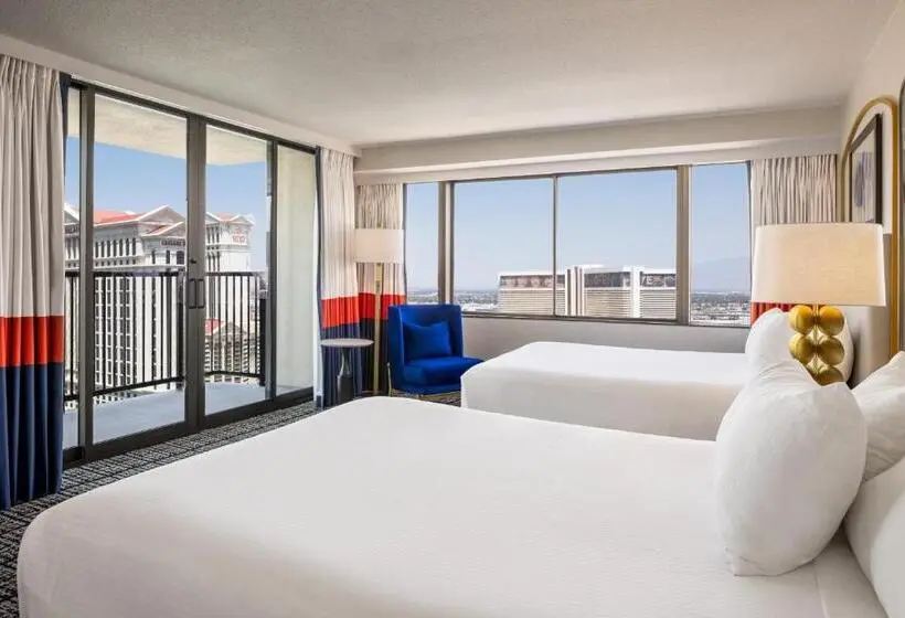 バルコニー付きスタンダードルーム, Paris Las Vegas Resort & Casino