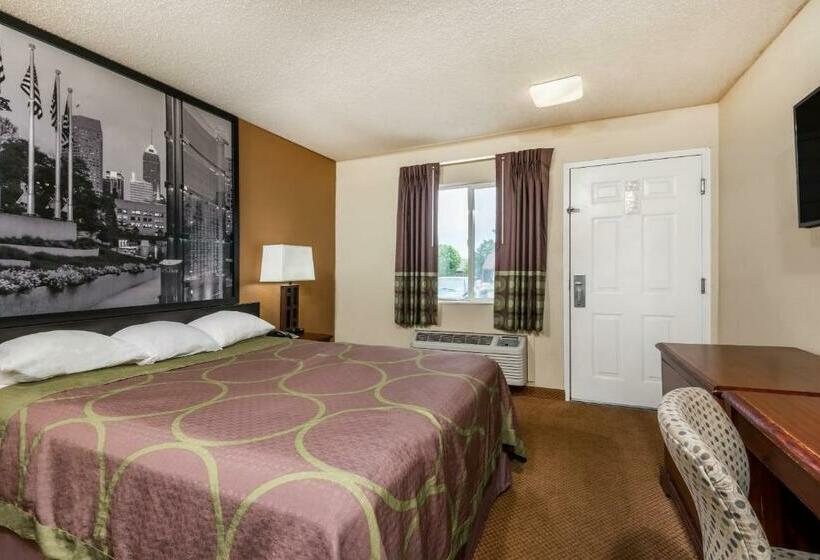 Standard-huone, Super 8 By Wyndham Indianapolis/ne/castleton Area