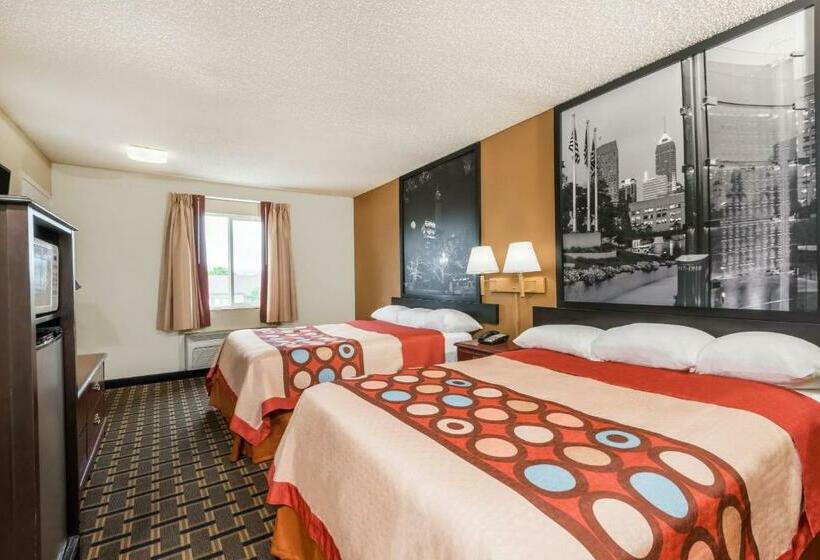 Standard-huone, Super 8 By Wyndham Indianapolis/ne/castleton Area
