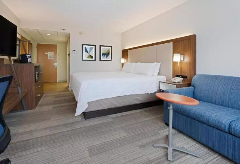 身障者適用キングサイズベッドルーム, Holiday Inn Express Hauppauge Long Island, An Ihg