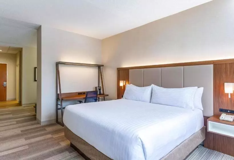 キングサイズベッドのスイートルーム, Holiday Inn Express Hauppauge Long Island, An Ihg