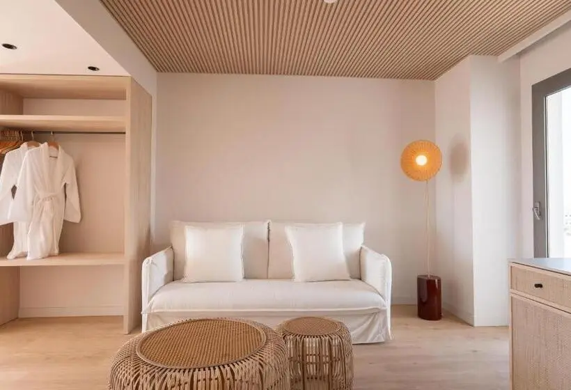 オーシャンビューデラックスルームバルコニー付き, Marins Beach Club - Adults Only