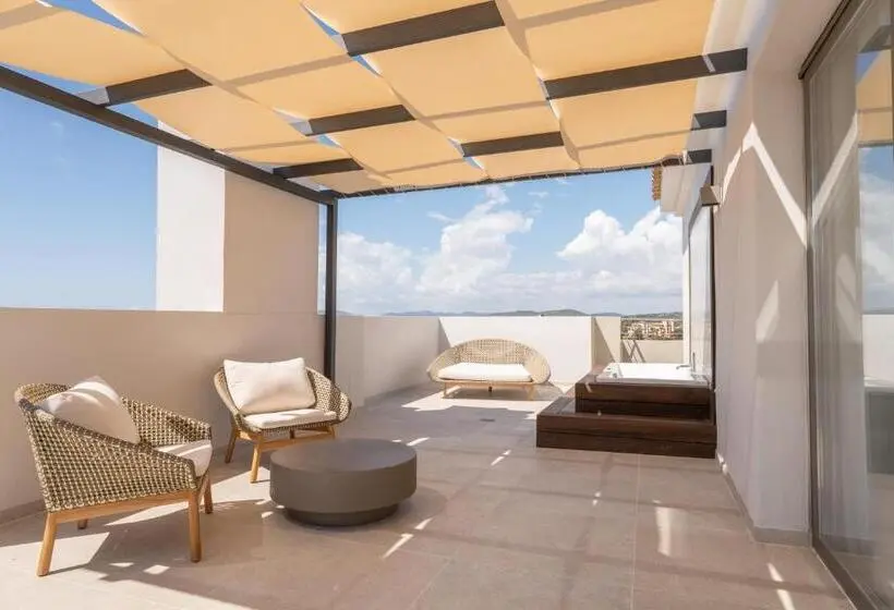 オーシャンビューデラックスルームバルコニー付き, Marins Beach Club - Adults Only