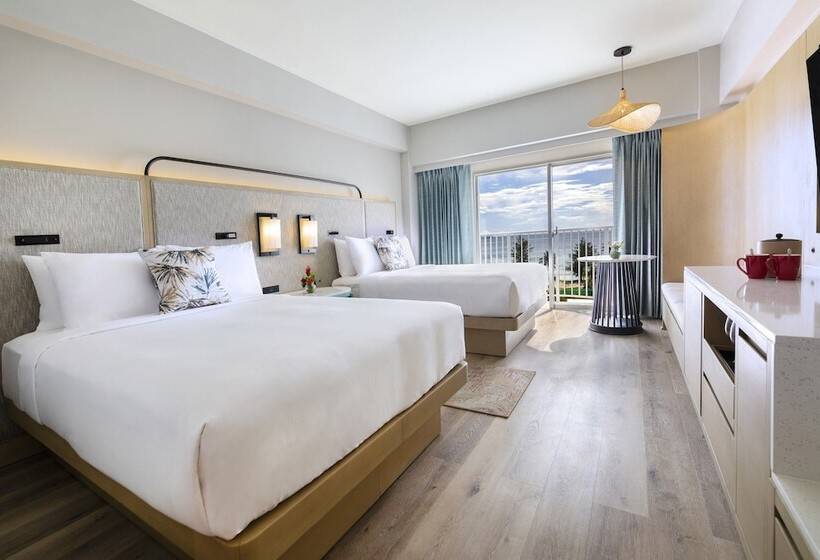 Pokój Standard 2 Łóżka Małżeńskie, Crowne Plaza Resort Saipan