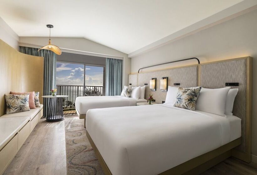 Pokój Standard 2 Łóżka Małżeńskie, Crowne Plaza Resort Saipan