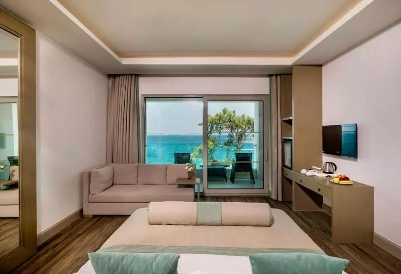 Deluxe-huone Merinäkymä, Blue Dreams Resort Bodrum Ultra All Inclusive