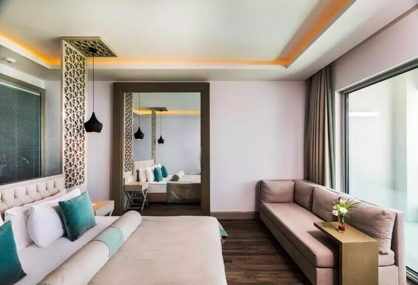 Deluxe-huone Merinäkymä, Blue Dreams Resort Bodrum Ultra All Inclusive