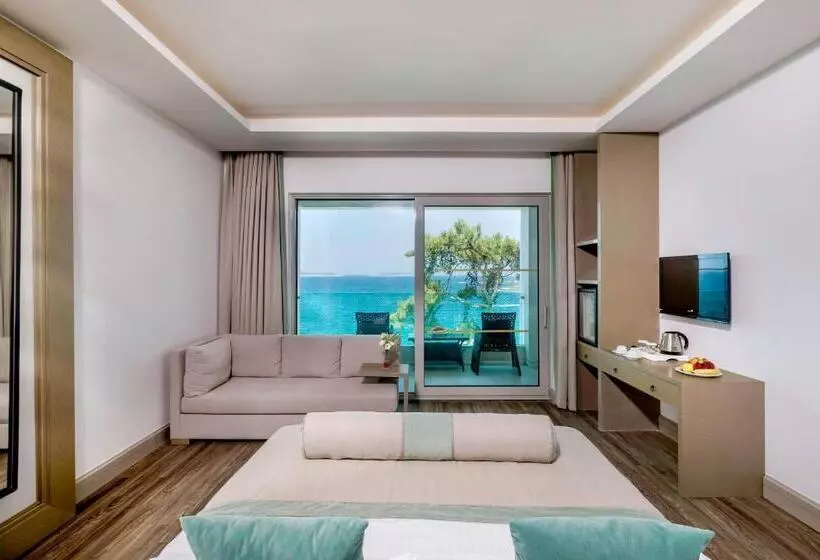 Deluxe-huone Merinäkymä, Blue Dreams Resort Bodrum Ultra All Inclusive