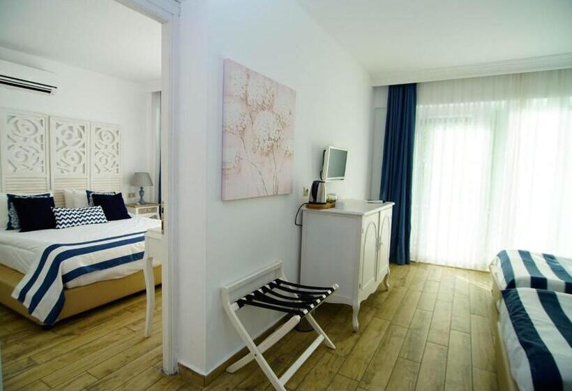 패밀리 룸 가든 전망, Blue Dreams Resort Bodrum Ultra All Inclusive