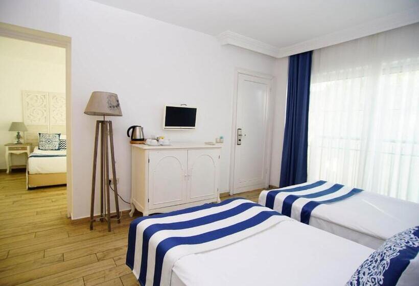 패밀리 룸 가든 전망, Blue Dreams Resort Bodrum Ultra All Inclusive