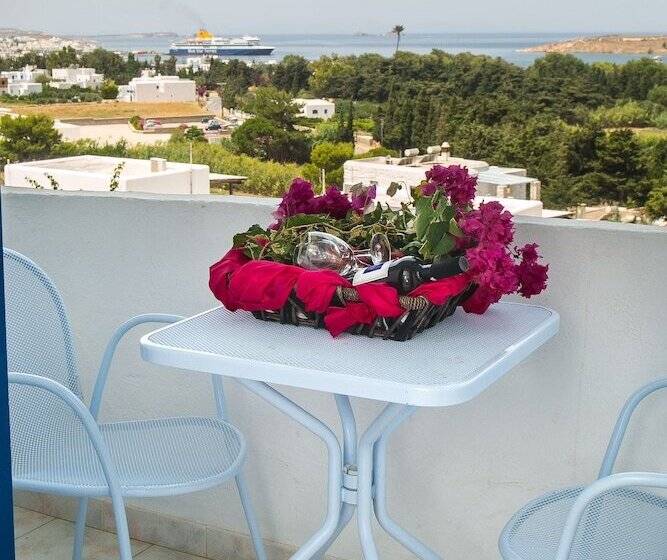 Triple Room Sea View, Pyrgaki