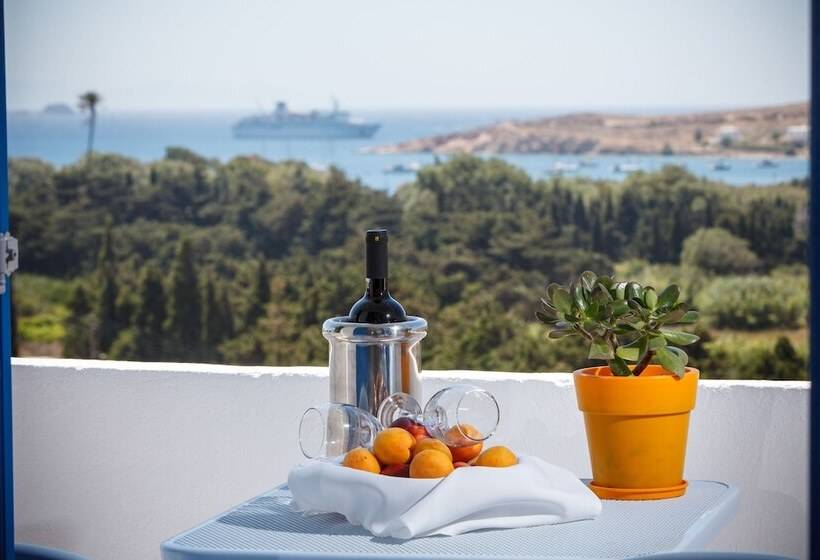 小型套房带海景, Pyrgaki