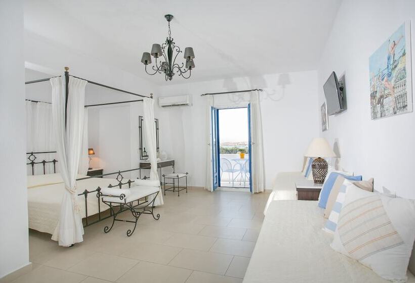 小型套房带海景, Pyrgaki