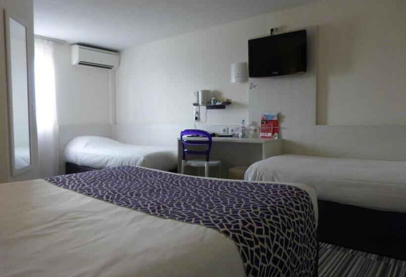 スーペリアの４人部屋, The Originals City, Hôtel Alizéa, Le Mans Nord