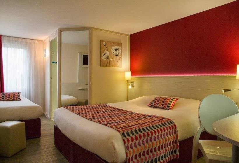 コンフォートトリプルルーム, The Originals City, Hôtel Alizéa, Le Mans Nord
