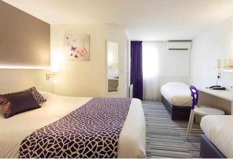 スーペリアの４人部屋, The Originals City, Hôtel Alizéa, Le Mans Nord