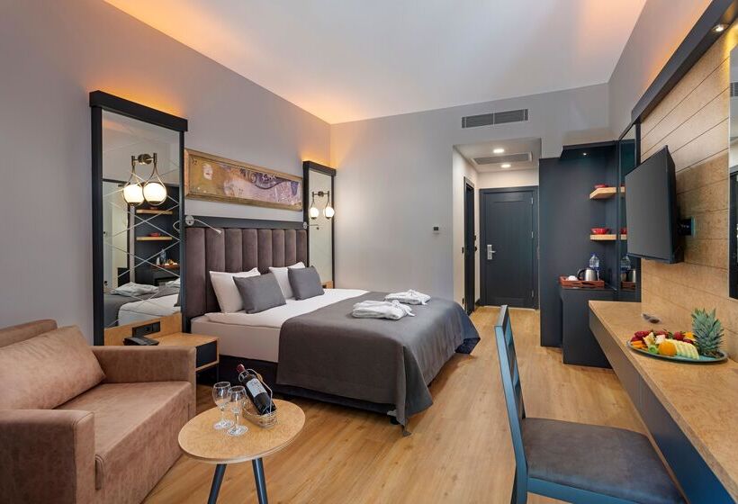 اتاق اساندارد با چشم‌انداز جانبی به دریا, Dobedan Beach Resort Comfort