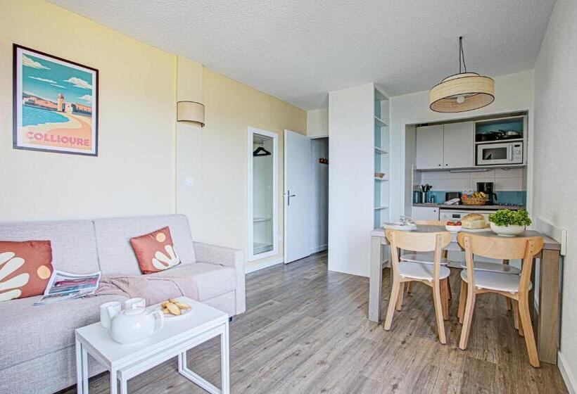 Студио Superior Вид на Море, Residence Pierre & Vacances Les Balcons De Collioure