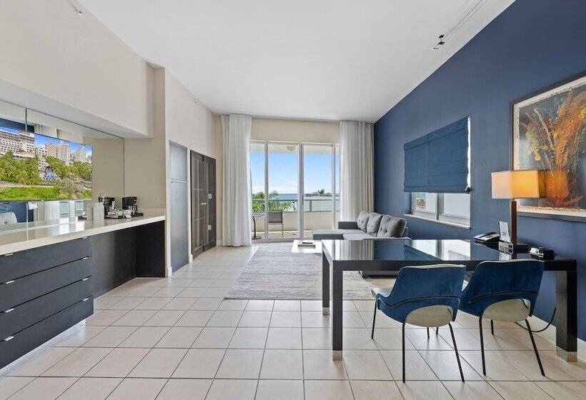 סוויטה נוף לים, The Sagamore Hotel South Beach