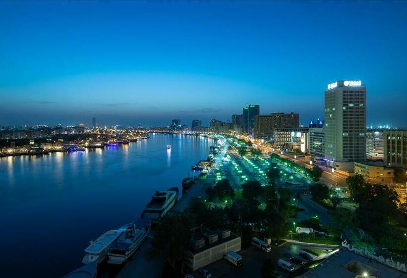 اتاق دلوکس با تخت کینگ و چشمانداز, Sheraton Dubai Creek Hotel & Towers
