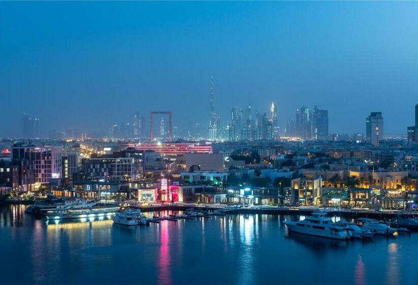 اتاق دلوکس با تخت کینگ و چشمانداز, Sheraton Dubai Creek Hotel & Towers