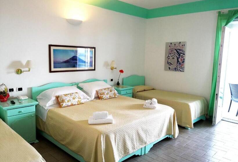 デラックスの4人部屋, Ossidiana Stromboli Center