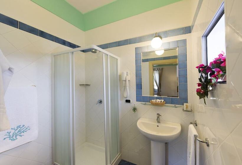 スタンダード4人部屋, Ossidiana Stromboli Center