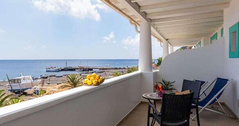 オーシャンビューデラックスルーム, Ossidiana Stromboli Center