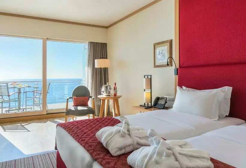 اتاق لوکس با چشم‌انداز دریا, Sesimbra Oceanfront Hotel   Preferred Hotels And Resorts
